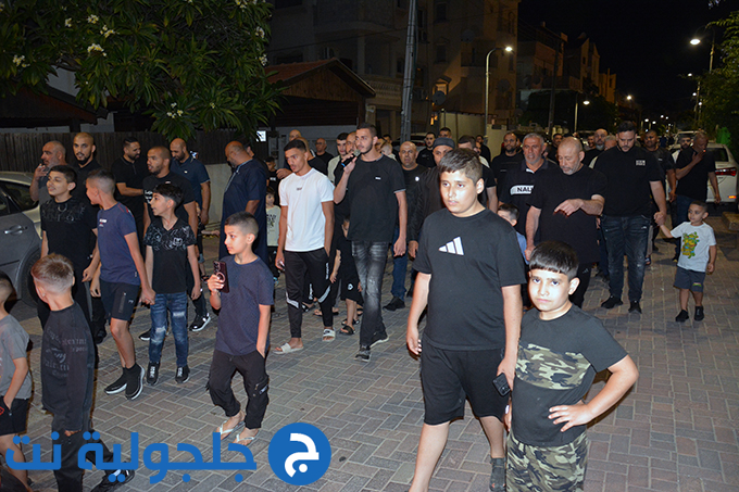 مسيرة التكبير ليلة عيد الاضحى في جلجولية